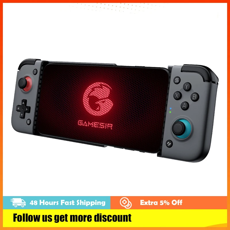 Original X2 Bluetooth Mobile Gamepad Wireless Game Controller for Android and Apple iPhone Cloud Gaming Xbox Game Pass STADIA