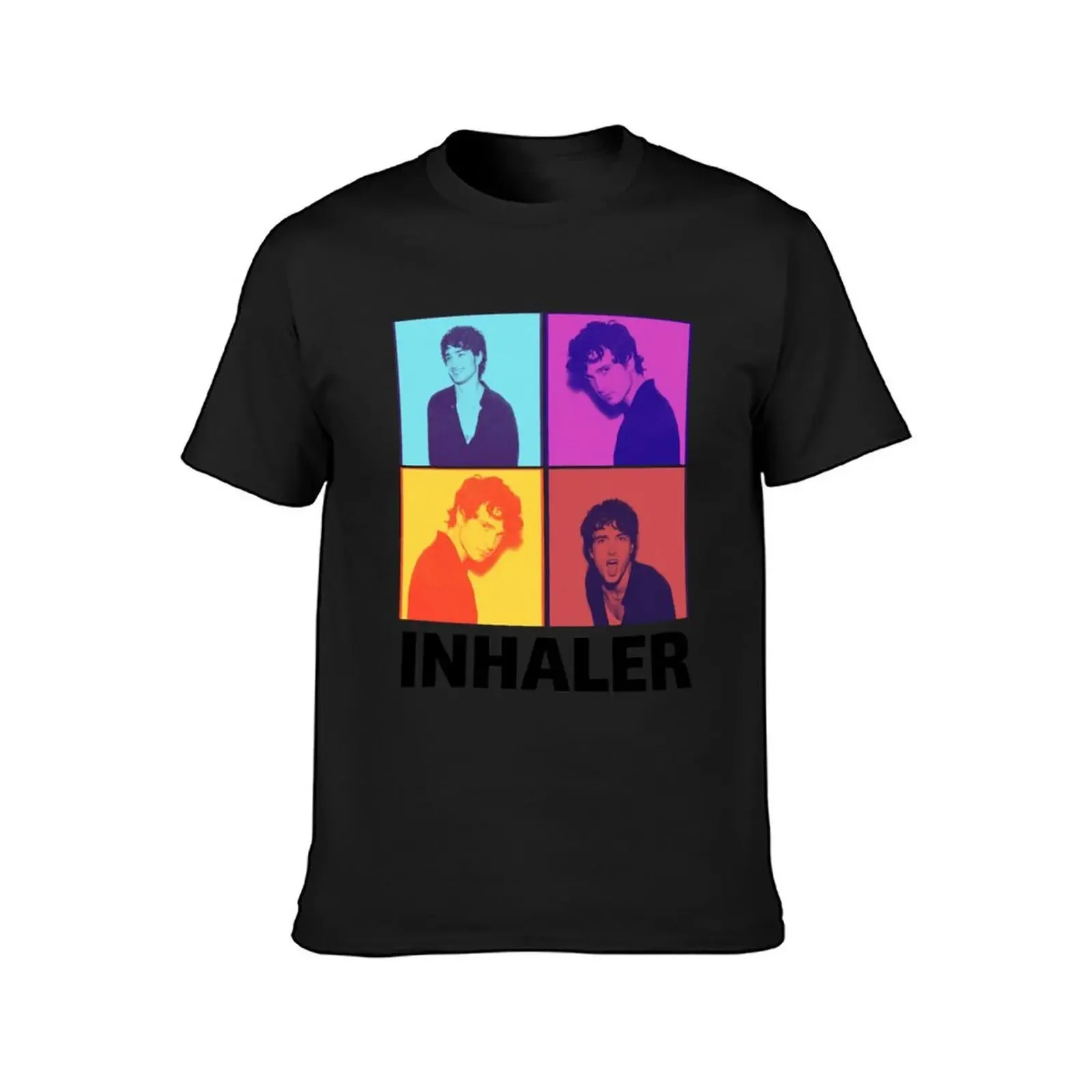 inhaler band T-Shirt summer clothes oversized graphic tee kawaii clothes man t shirt mens cotton t shirts