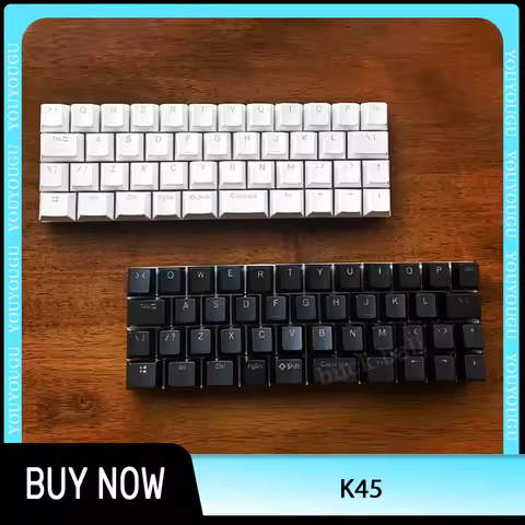 K45 Mechcanical Keyboard 40% Layout RGB Hot Swap Wired Gaming Keyboard Support QMK VIAL Office PC Gamer Accessories Custom Gifts