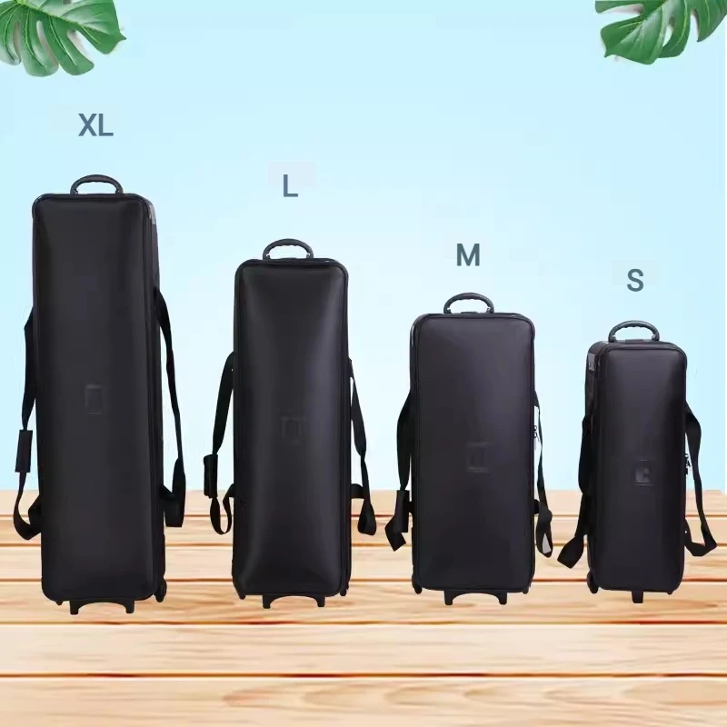 معدات التصوير الفوتوغرافي تخزين الأمتعة معدات التصوير الفوتوغرافي عربة ضوء حامل ترايبود التصوير في الهواء الطلق تخزين الأمتعة