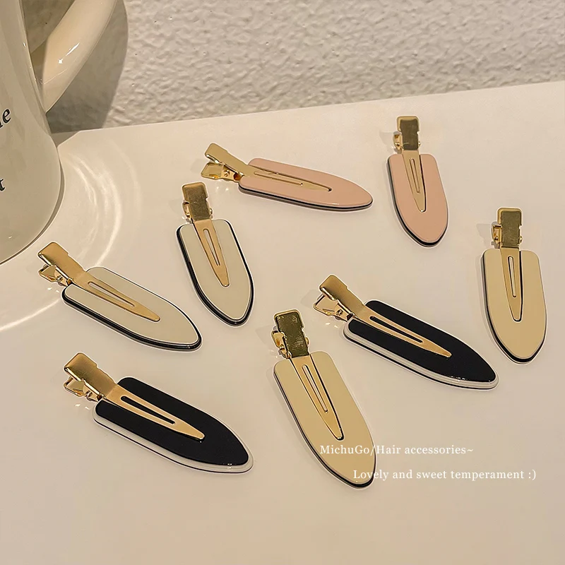 Hair Clip Invisible Seamless Summer Front Side Bangs Mini Resin Nonslip Lightweight Durable for Fine Hair and Baby Hairs