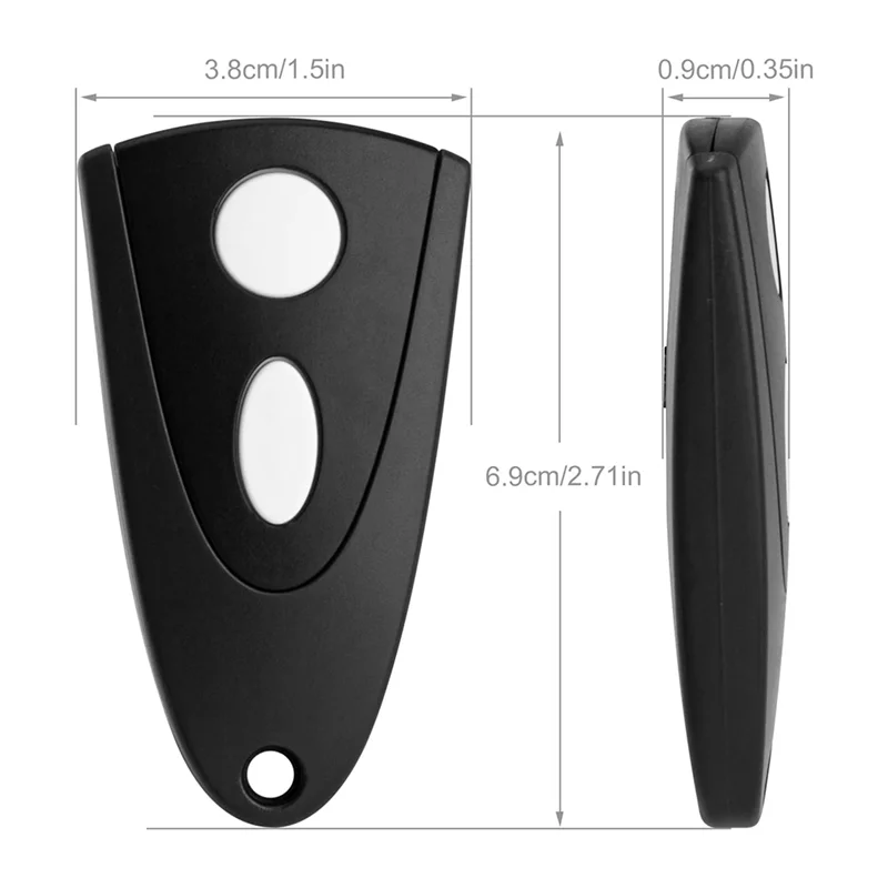 B57A 433Mhz Remote Control Handheld Transmitter For Novoferm Novotron 502 Max43-2 512 Mix43-2, Remote Copier For Garage Door