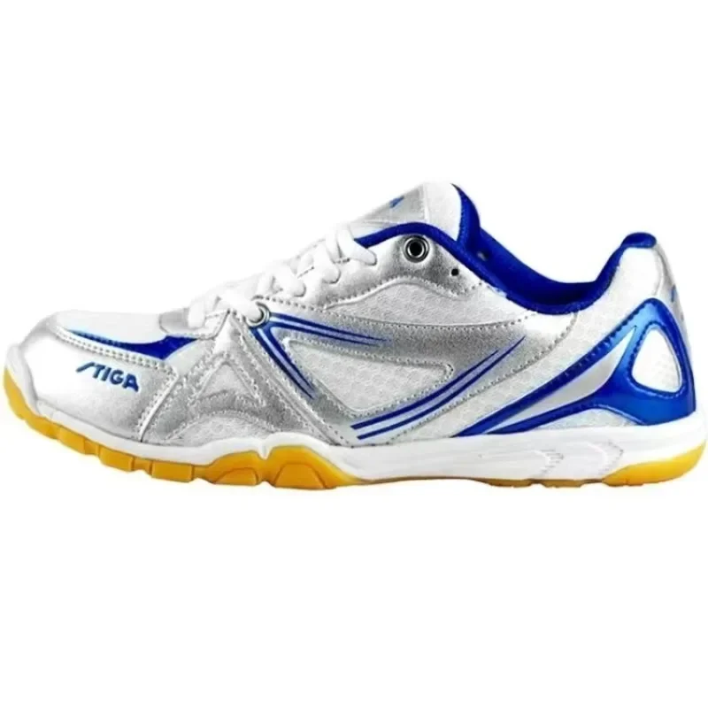 Professionele Tafeltennisschoen Mannen Vrouwen Designer Badminton Schoen Unisex Wit Blauw Badminton Training Man Merk Gymschoen Koppels