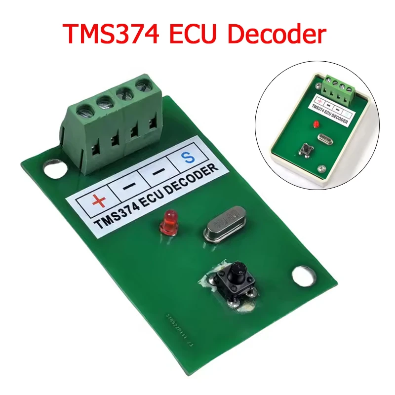 

Декодер ЭБУ TMS374, эмулятор IMMO, программатор для Renault, Peugeot, Citroen, Hyundai, симулятор TMS374, декодер ЭБУ, частотный сканер.