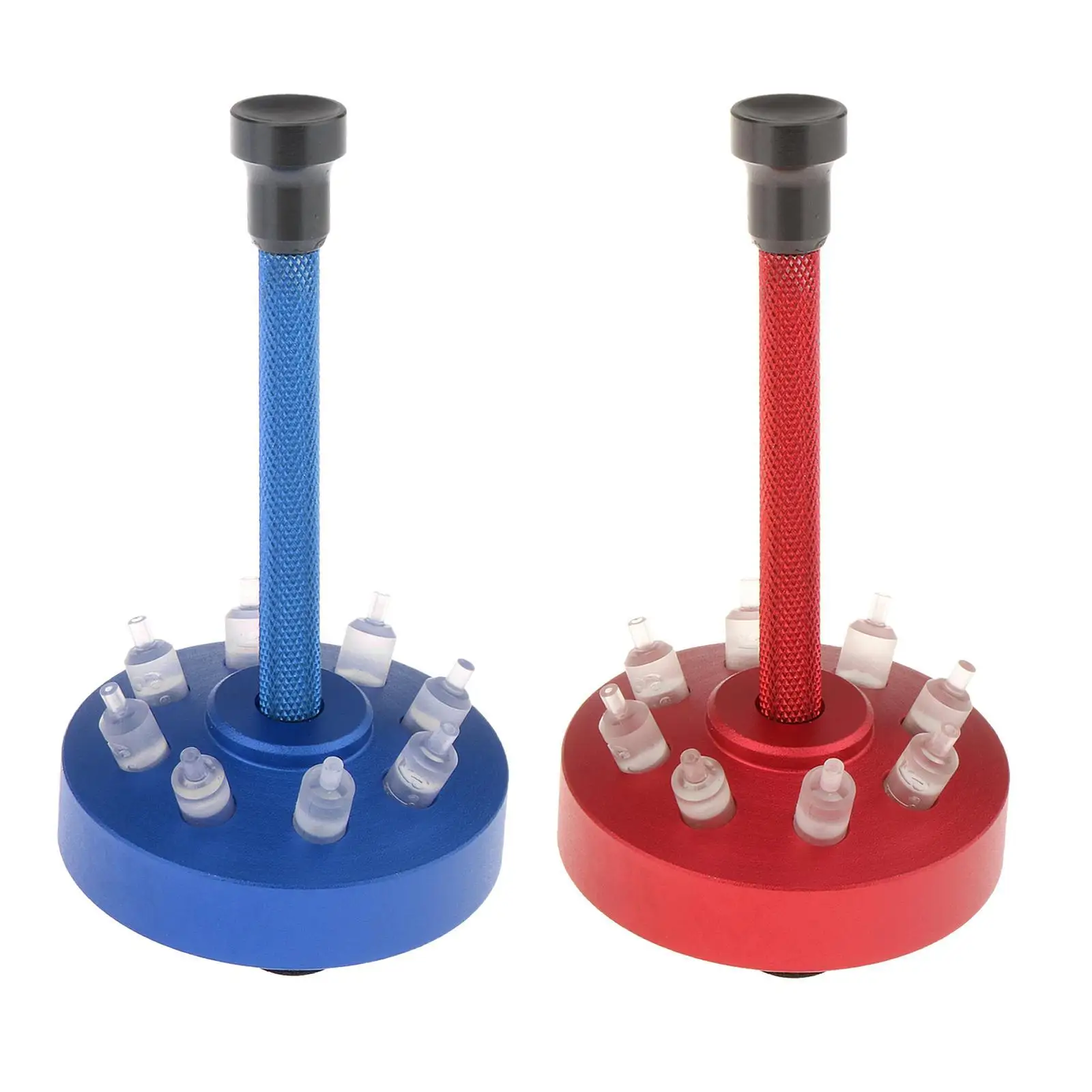 

Прижимной станок для часов, детали инструментов для пресса для часов, 8 размеров, резиновые наконечники, легкий установочный инструмент для ремонта часов, инструмент для настройки стрелки часов