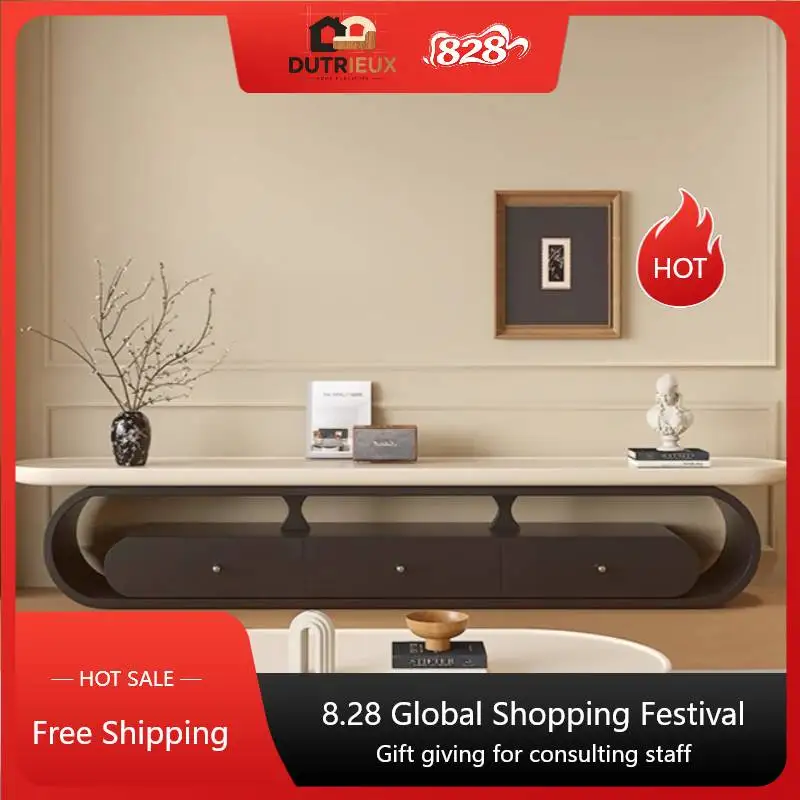 Luxury Drawers Tv Cabinet Storage Design Nordic Long Modern Tv Cabinet Living Room Apartments Fernsehtisch Furniture For Home