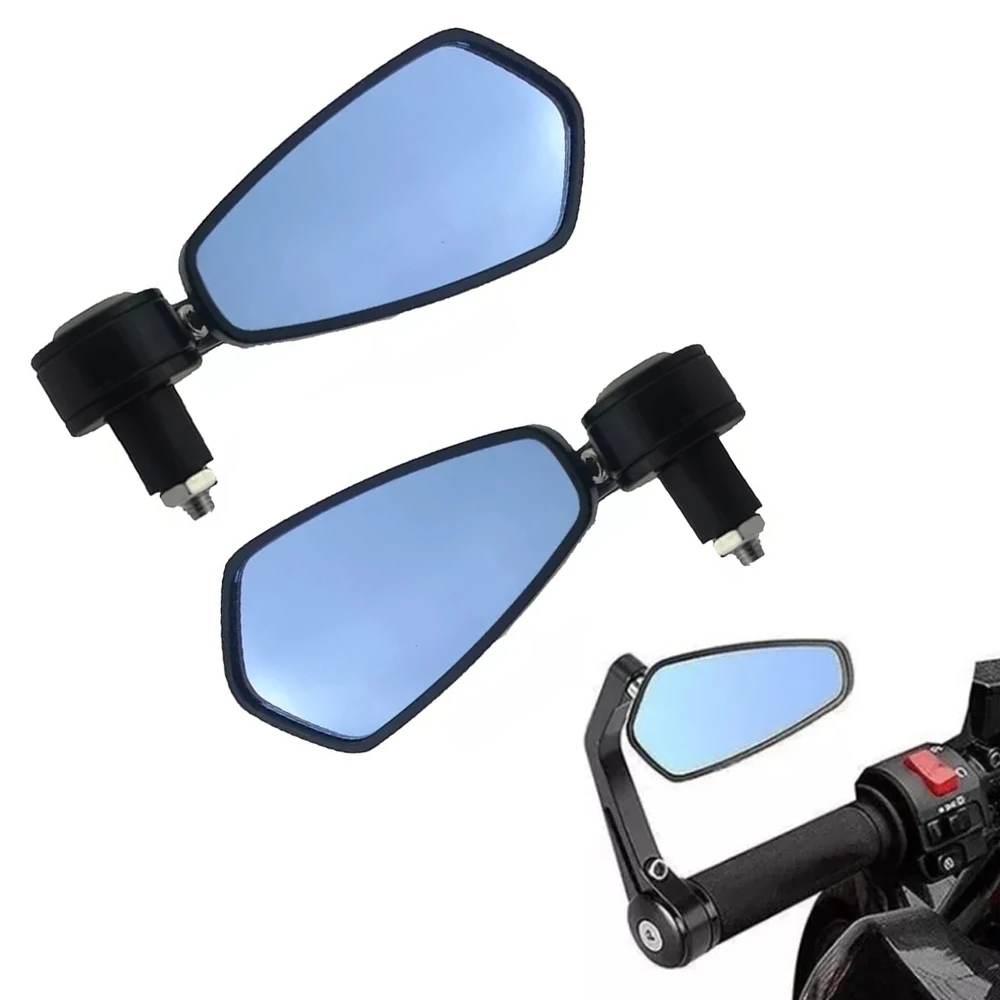 

Motorcycle Bar End Mirrors Rearview Mirror Handlebar Mirror Side Mirrors Universal For Motorbike Scooter Modified Accessories