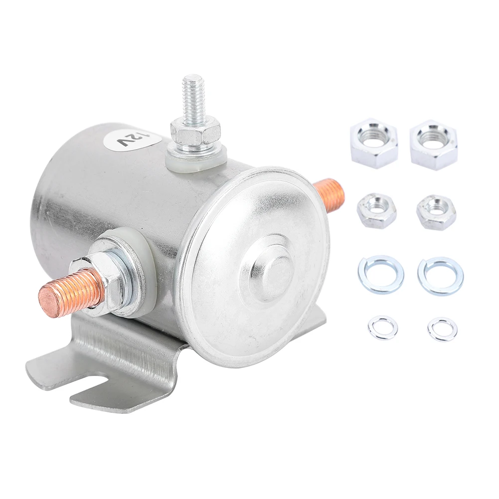 

12V 200A 3-Terminal Starter Solenoid Relay Switch SAS4208SAW4226 for Cart Winch Boat