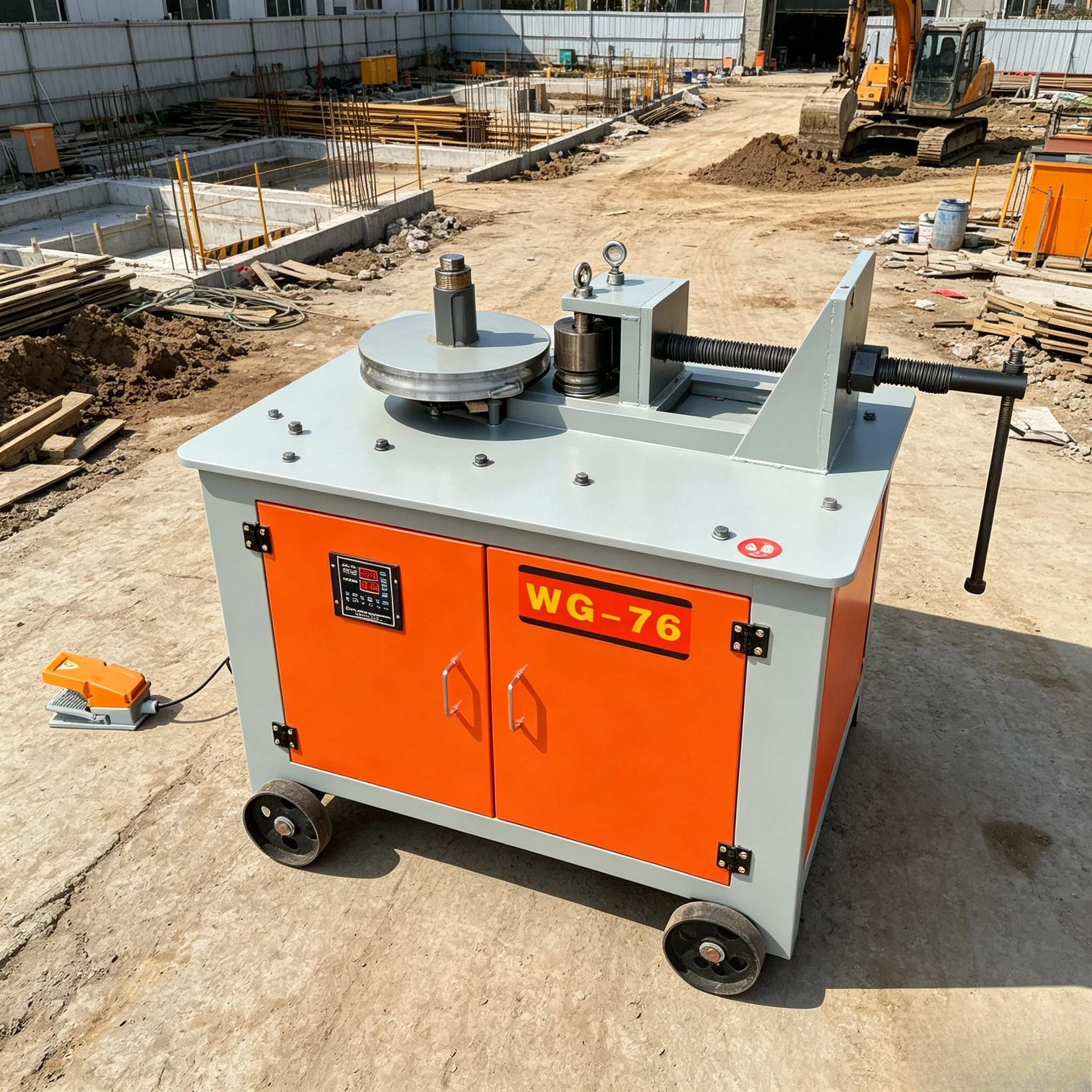 

Bar Bender Tube Bending Machine, Pipe Bender for Sale Sales 76mm Customized Aluminum Profile Bending Machine 10-26mm Customized