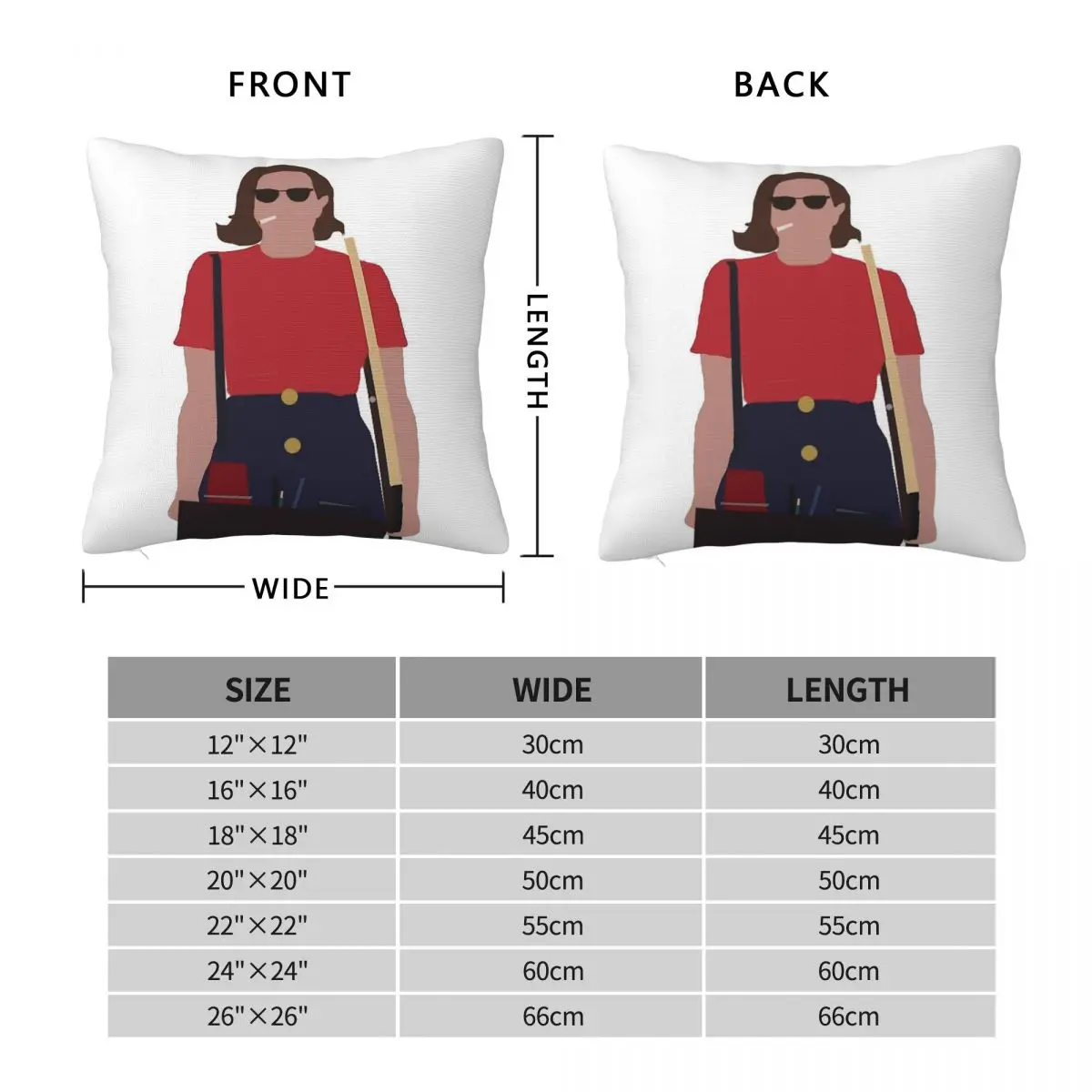 Mad Men Peggy Olson Square Pillowcase Polyester Linen Velvet Pattern Zip Decor Throw Pillow Case Car Cushion Case 45x45