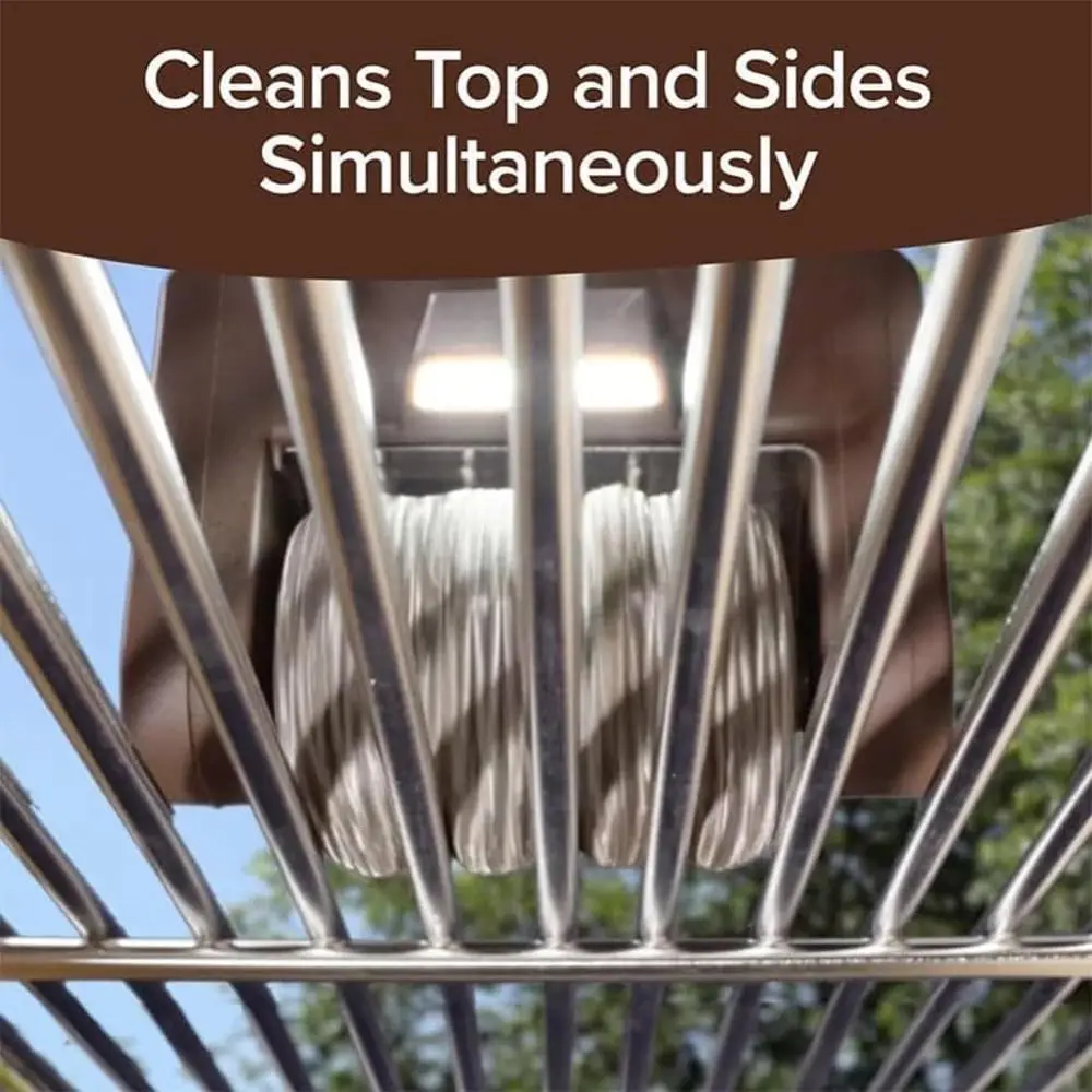 

Durable Electric Grill Cleaner Stainless Steel Rechargeable BBQ Power Brush Bristle Free Barbecue Cleaner Kitchen Gadgets