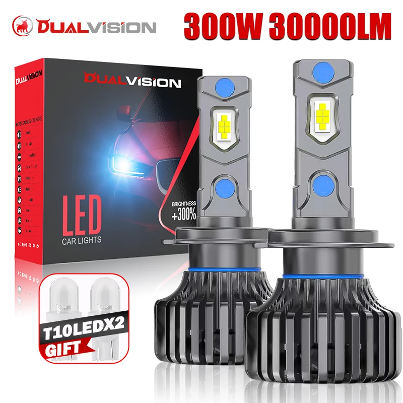 

H7 LED Canbus H1 H11 9005 9006 9012 H8 H9 Лампа Авто 6000K Супер яркие светодиодные лампы для автомобильных фар Авто лампа PTF STG 7545 CSP 12V