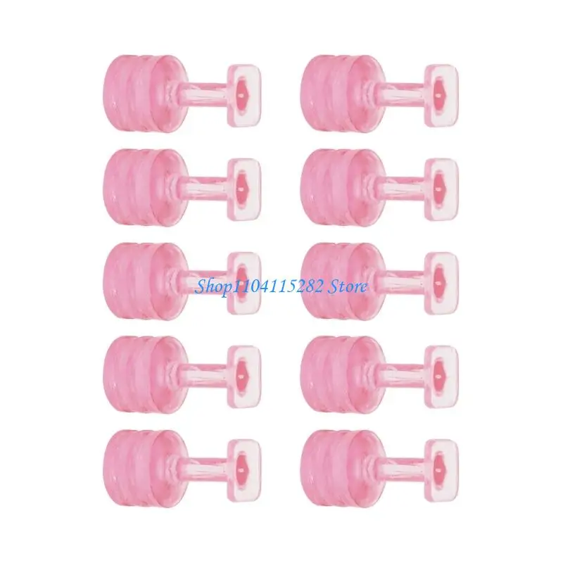 10pcs dents pullers auto dents pullers เครื่องมือกำจัดสีการซ่อมแซมรอยต่อกาวแผ่นรอง