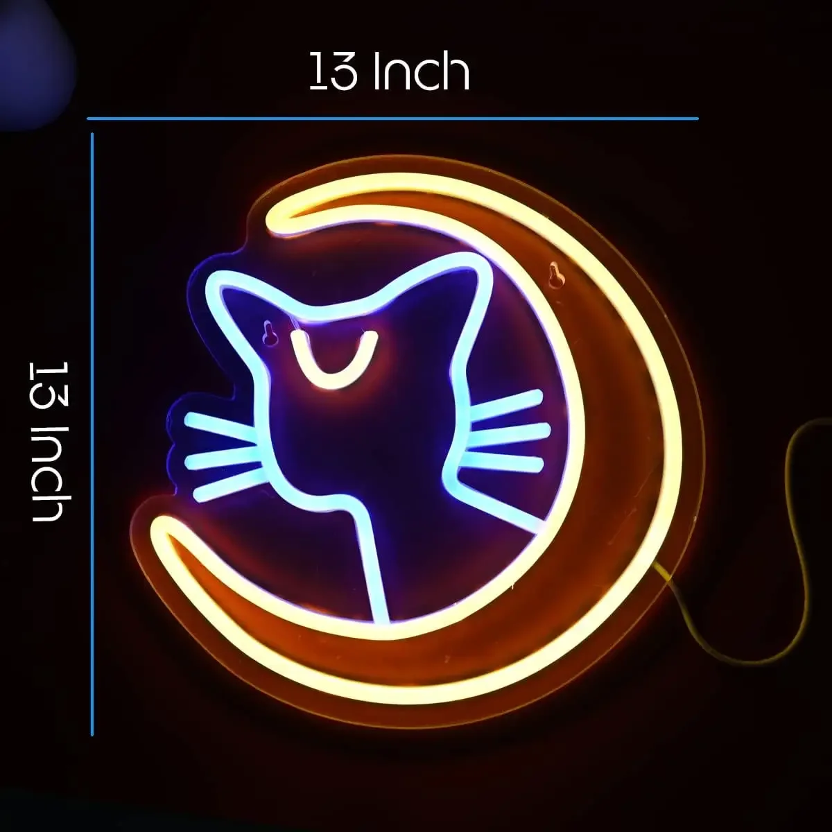 Anime Sailor Moon Cat Luna Neon Signs Wall Decor Birthday Gifts Dimmable Led Sign For Girl\'s Room Bedroom Decor Party Decor Gift