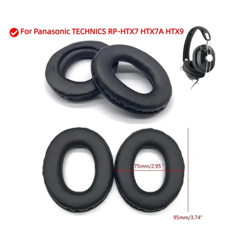 

Replacement Earpads Fits For Panasonic TECHNICS RP-HTX7 HTX7A HTX9 Headphone Ear Pads/Earpads Ear Cushions