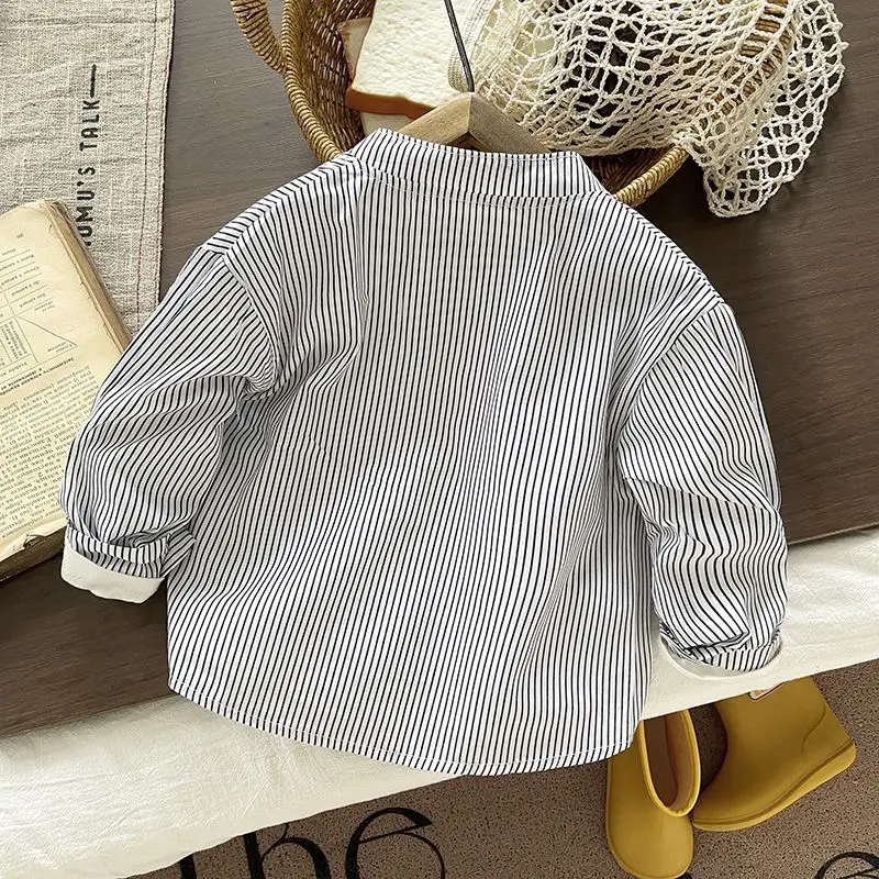 IENENS Kids Shirt Tops Clothes Child Spring Thin Shirts Toddler Infant Boy Long Sleeve Tees  1 2 3 4 Years Baby Shirt