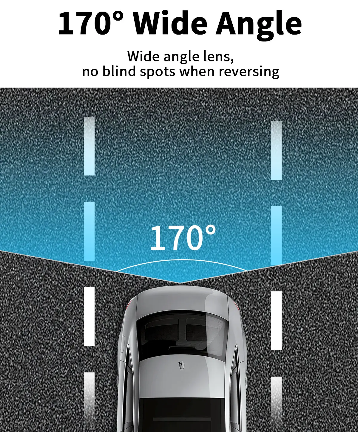 AHD 1080P Auto-Rückfahrkamera 170° ° Weitwinkel-Wasserdichter Objektiv für Volkswagen Golf 6 MK6 Polo 6R V Passat CC Magotan VW Bora – Detail 9