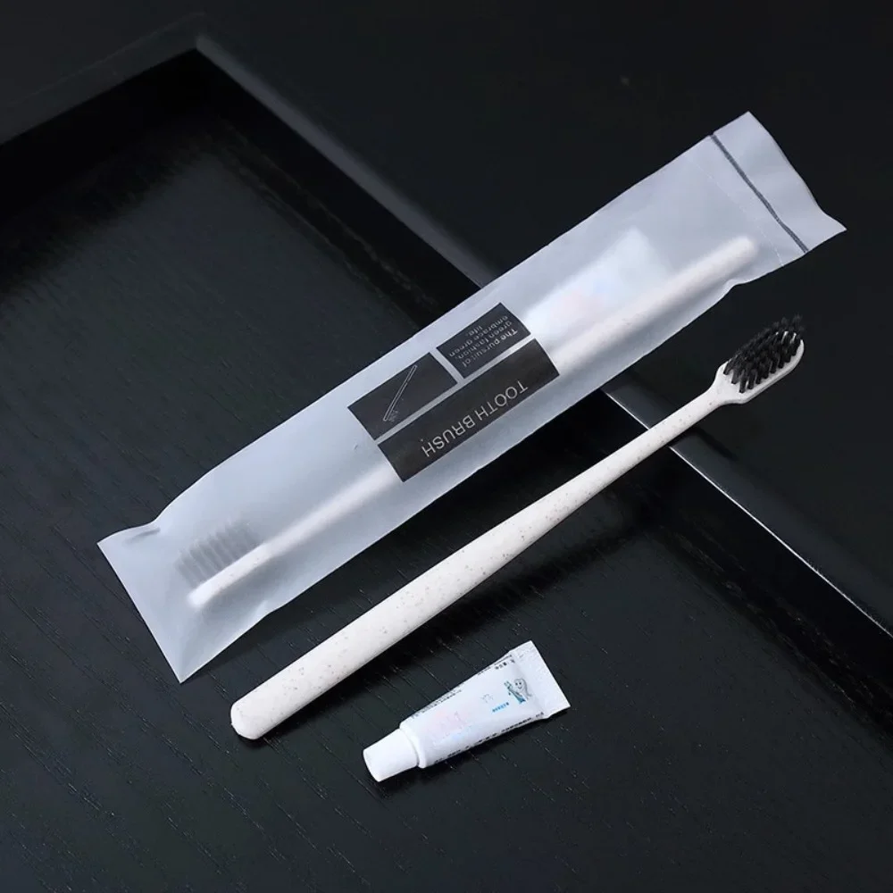 HOT Disposable Toothbrushes Portable Toothbrush / Toothpaste / Comb / Slippers / Towel Shower Gel Shampoo Travel Toiletries Set