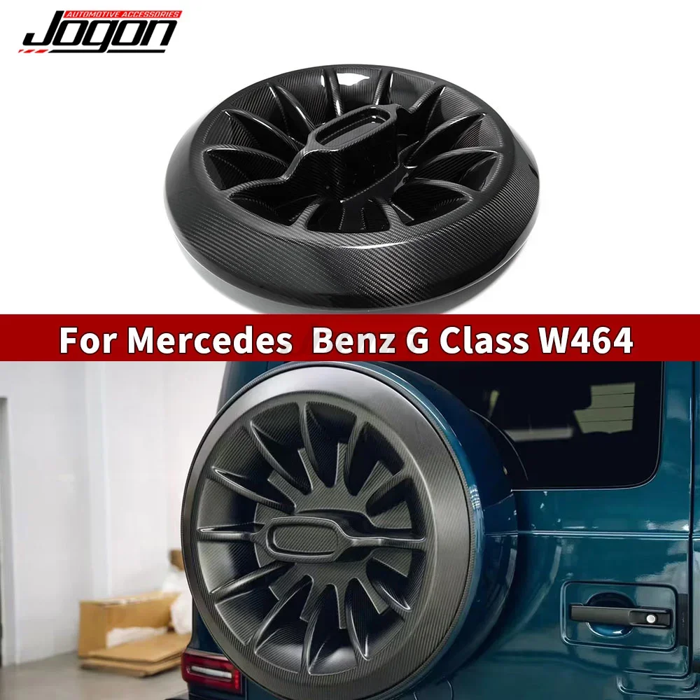 

Накладка на запасное колесо из настоящего карбона для Mercedes-Benz G-Class G500 G550 G63 G464 AMG 2019 2022 2023, автомобильные аксессуары