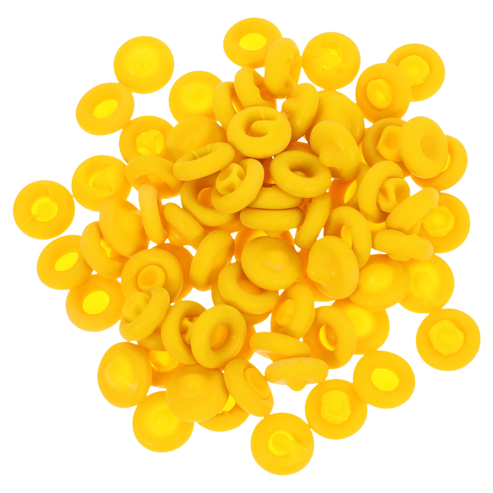 80 pz Tappi di risparmio Tappi sigillanti per tubi a prova di perdite Tappo in lattice per prodotti per calafataggio Tappo per ugello per mastice Coperture per punte di mastice Sigillatura