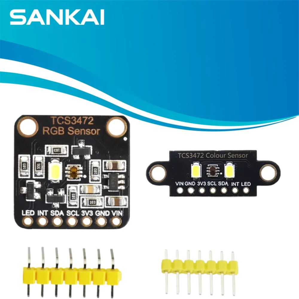 GY-31 TCS34725 Color Recognition Sensor, High Sensitivity RGB IIC Module for Arduino/STM32