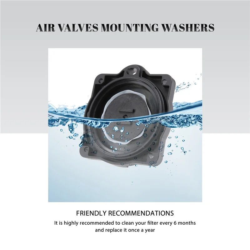 AEA9-Hiblow Hp-80/Hp-60 エアポンプダイヤフラムリビルド修理キットエアバルブ取付ワッシャー 80PC000042P ダイヤフラムフィルター