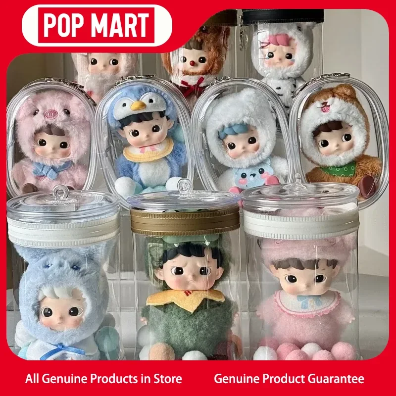 

Genuine Pop Mart Hacipupu Animal Hug Series Vinyl Plush Blind Box Stylish Decoration Gift Birthday Gifts For Girls Trendy Toys