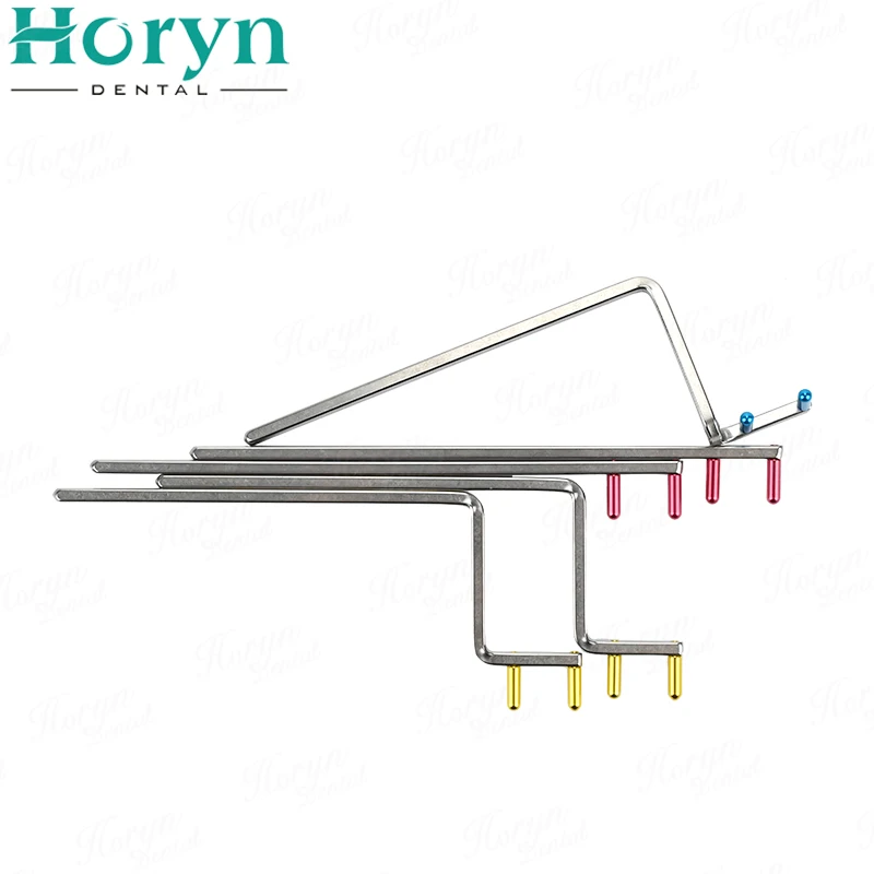 Colorido den tal Digital rayos X Rvg Sensor posicionador soporte película localizador