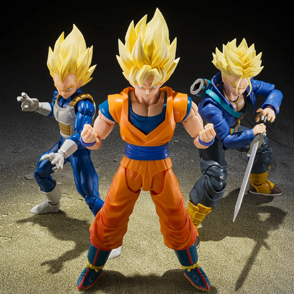 

Коллекционная фигурка Bandai S.H.Figuarts Dragon Ball Z Super Saiyan Vegeta "Dangerous Pride" в масштабе 1/12, декоративная игрушка для рабочего стола