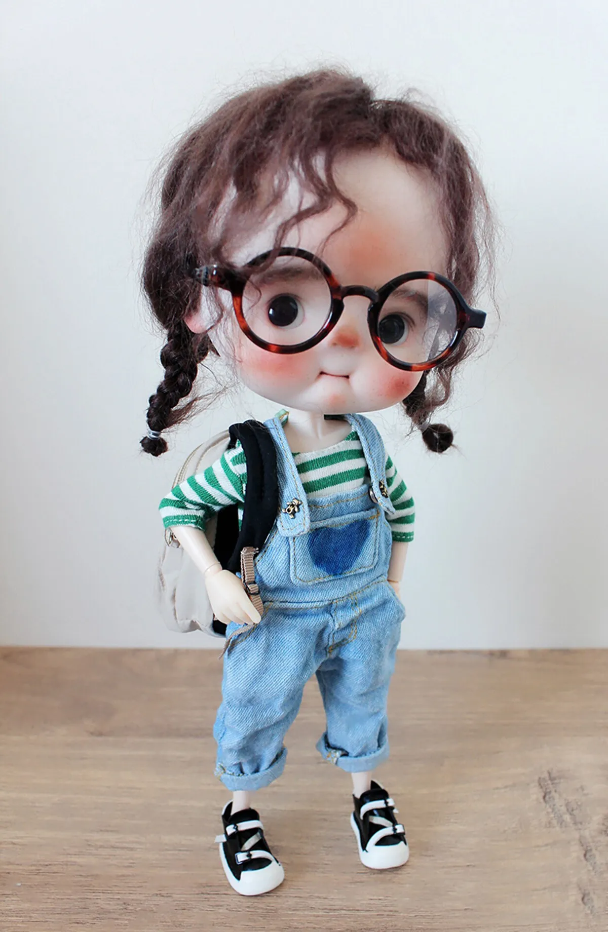 Q new1/6 sd bjd boneca do bebê bjd reformulação personalizar bonecas de resina luxo puro nu boneca cabeça móvel com corpo pequeno em estoque navio