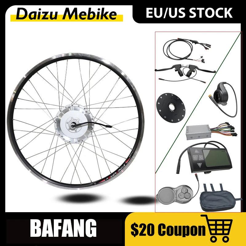 

26'' 700C Electric Bicycle Conversion Kit BAFANG 36V 250W 350W 500W Freewheel Three Speed Gear LCD Display elektrikli bisiklet