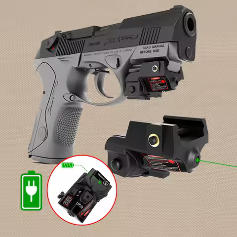 Taurus G2C USB Rechargeable Red Green Blue Dot Laser Pointer Sight Self Defense Airsoft Weapons Pistol G17 9mm Gun Laser