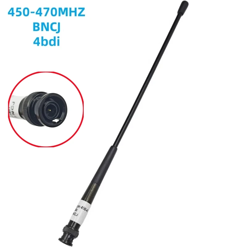 Antena de látigo 450-470MHZ, puerto BNCJ 4dbi para Sokkia para Topcon South Trimble, topografía Total GPS RTK, instrumentos de estación Total, 1 ud.