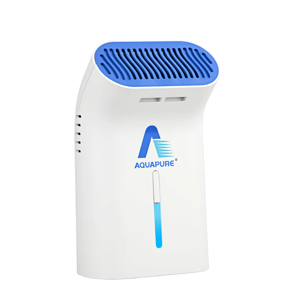 AQUAPURE портативный на батарейках, защита здоровья, генератор отрицательных ионов, плазменный очиститель воздуха