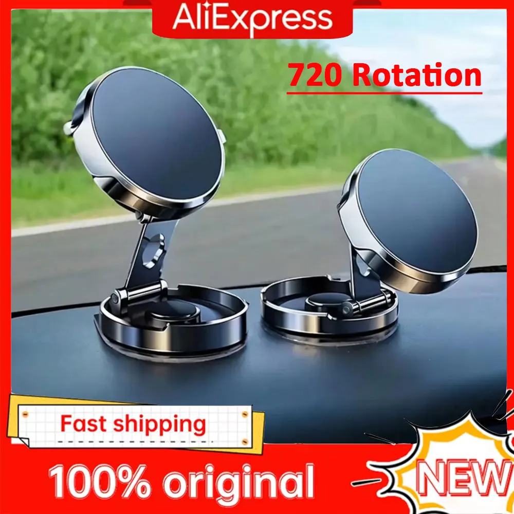 Upgrade Your Car Mount Game with This Strong Magnetic Mobile Phone Stand for Just .76!
