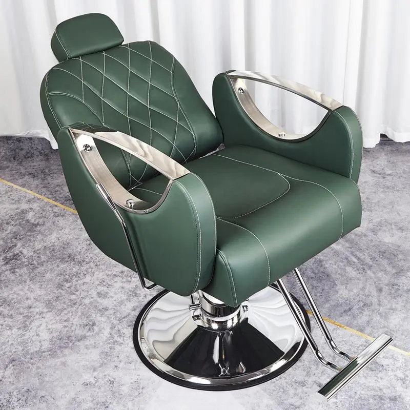 Professional Hairdressing Armchairs Barber Chair Beauty Salon Recliner Barber Chair Aesthetic Make Up Stool Swivel Cadeira