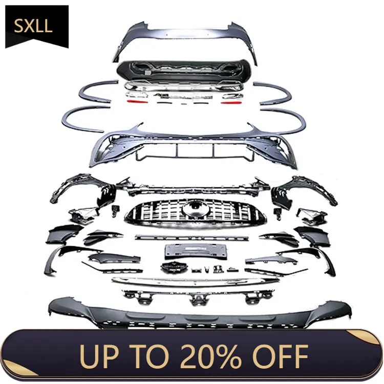 

GLC X254 Normal Upgrade Sport Style Body Kit 2023 + Car Bumper GLC Class Body Kit Upgrade to GLC63 Body Kit