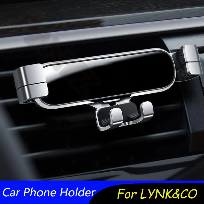 

Автомобильный держатель для мобильного телефона LYNK CO 01 02 03 2022 2021, Легкое крепление на клипсе, кронштейн для GPS-навигации, аксессуары