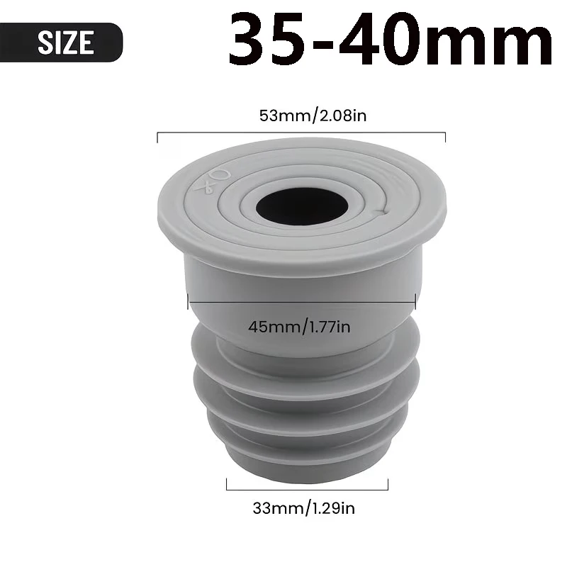 Easy Installation for Washing Machines & Kitchen Sinks, 1pc Pipe Seal Plug, Anti-Backflow & Odor-Resistant, Durable & Versatile