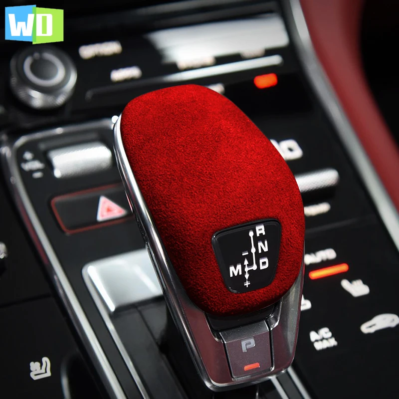 

Верхняя замшевая оболочка, искусственная кожа, отделка, наклейка для Porsche Cayenne Panamera 2018 2019 2021 Coupe Turbo S, аксессуары