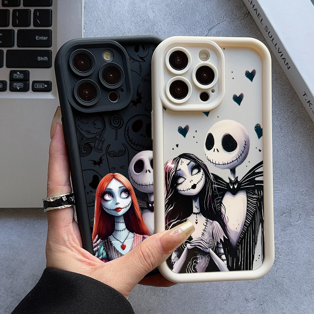 Corpse Bride Skeleton Love Phone Case for OnePlus Nord CE 4 Ace 3 NordCE 2 2V Lite 8T 4G 5G Soft Shockproof Cover Capa Funda