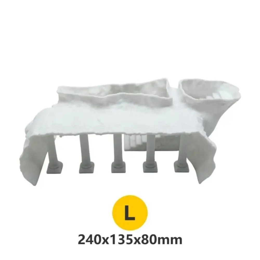 Safe Cave Shape Fish Tank Cave Hiding House 3D Printing Artificial Roman Column Cave Fish Hideout Aquarium Decor - view 6