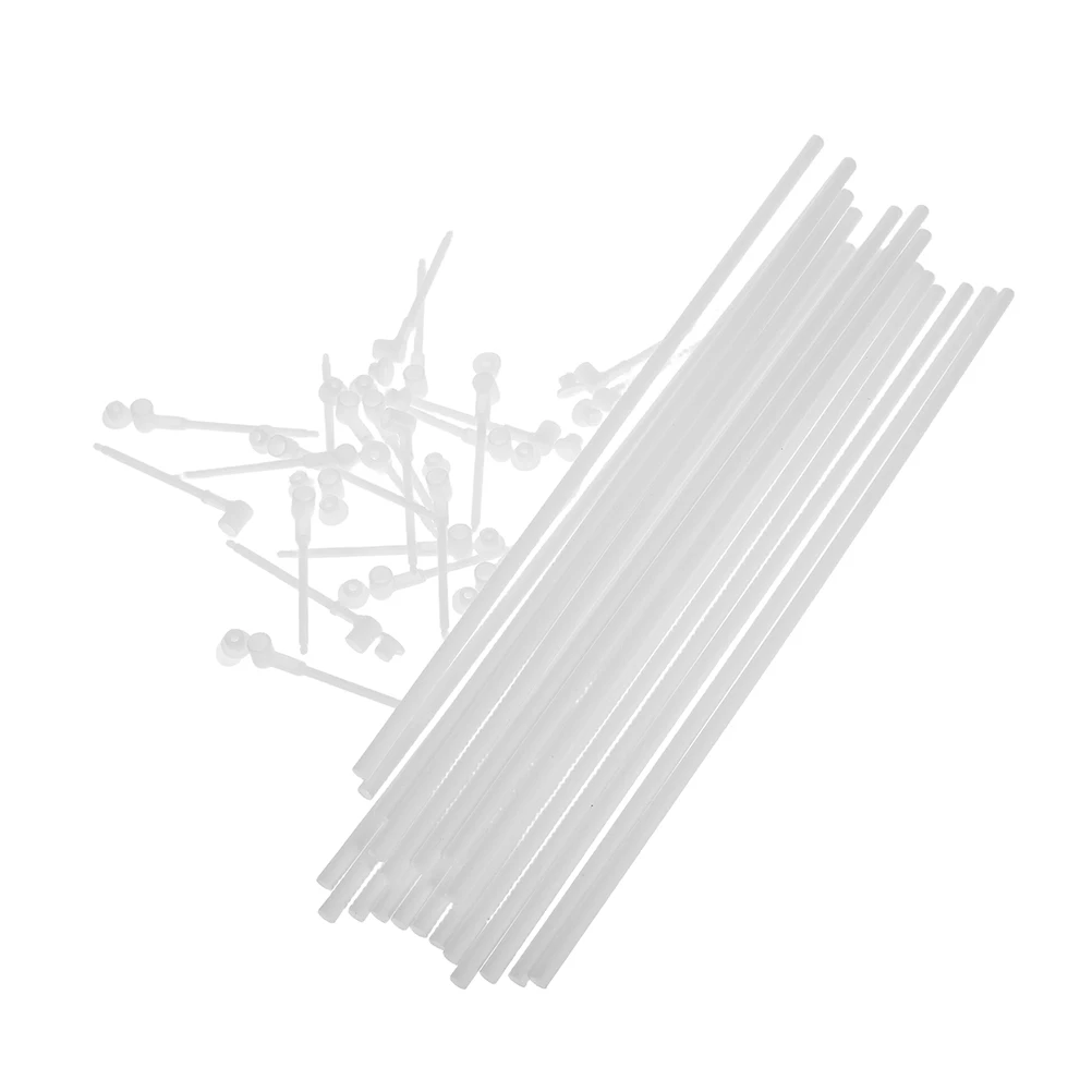 

Parts: Plastic Pinwheel Rods For Diy Windmill Making Sturdy Replacement Poles Garden Windmill Accessories Reusable