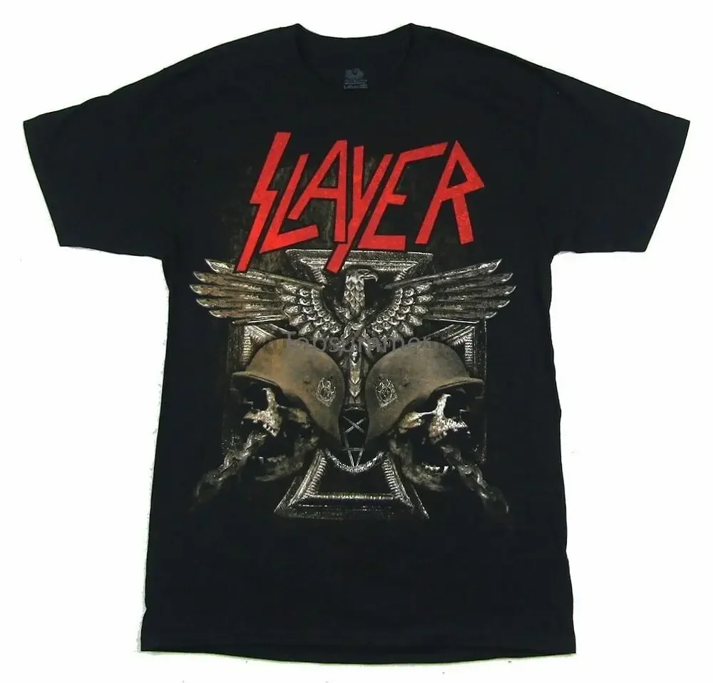 Slayer Chain Skulls 2016 Tour Black T Shirt New Band Merch