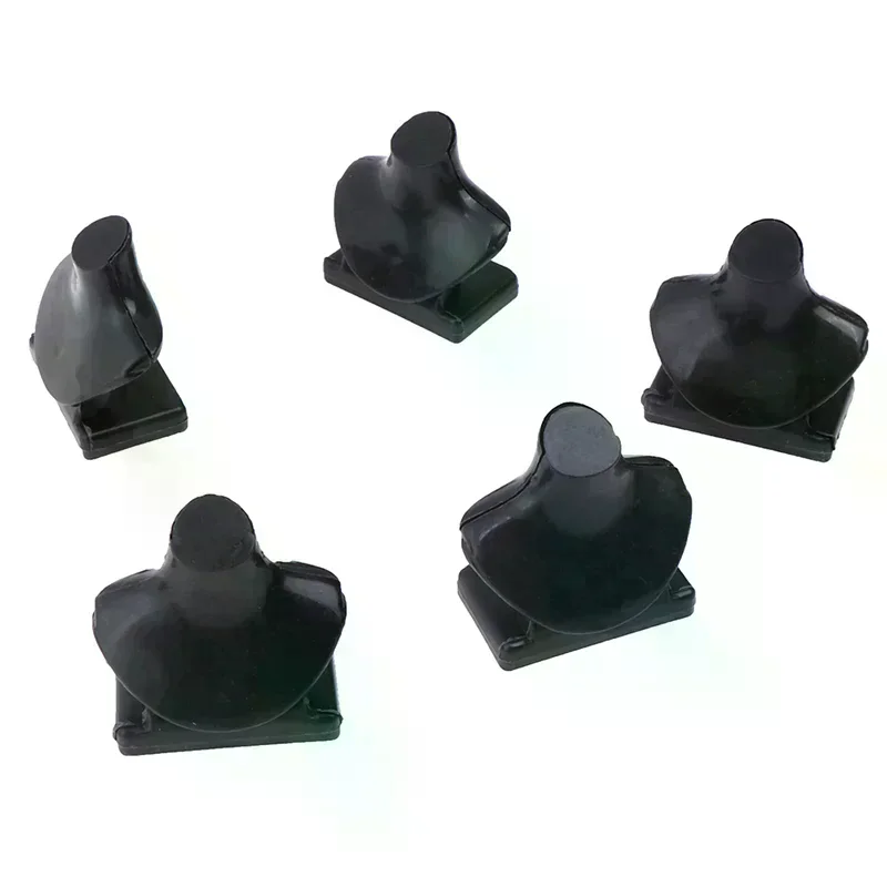 5pc Dollhouse Bracket Toy Miniature Necklace Accessories Jewelry Black High Quality Durable Material Easy to Use