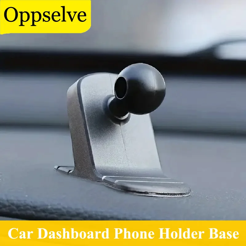 Portable Car Phone Holder 17mm Ball Head Stand Anti-skid Bracket Dashboard Suction Base For Magnetic Gravity Mount Accessories