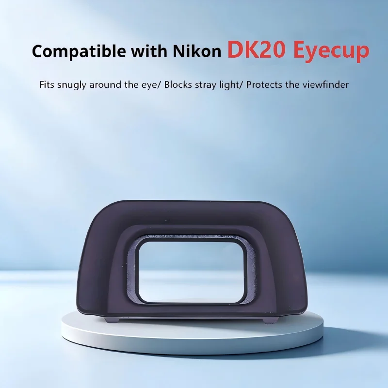 DK20 Eyecup Soft Rubber Camera Eye Cushion Viewfinder Cup Blocks Stray Light Replacement For Nikon D40 D50 D60 D70S D3000 D5100