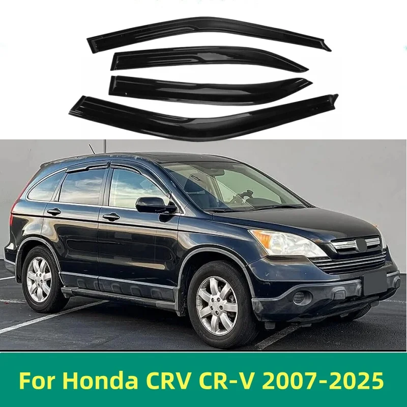

For Honda CRV 2007-2011/ 2012-2016 / 2017-2021/ 2022-2025 Car Styling Accessories Window Visor Deflector Window Rain Guard Cover