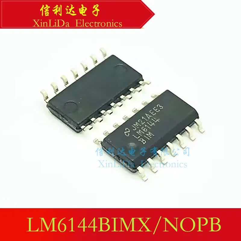 LM6144BIMX/NOPB LM6144BIM LM6144 SOP14 Operational Amplifier New and original