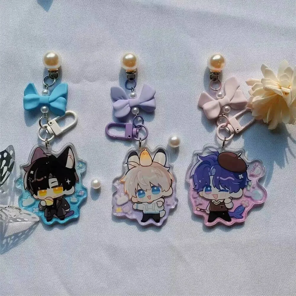2025 llavero de Anime llaveros colgantes amor y espacio profundo Xavier Zayne figura acrílica con soporte modelo placa colección decoración de escritorio